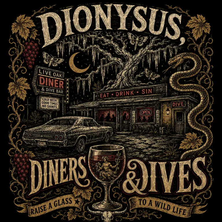 Dionysus, Diners & Dives