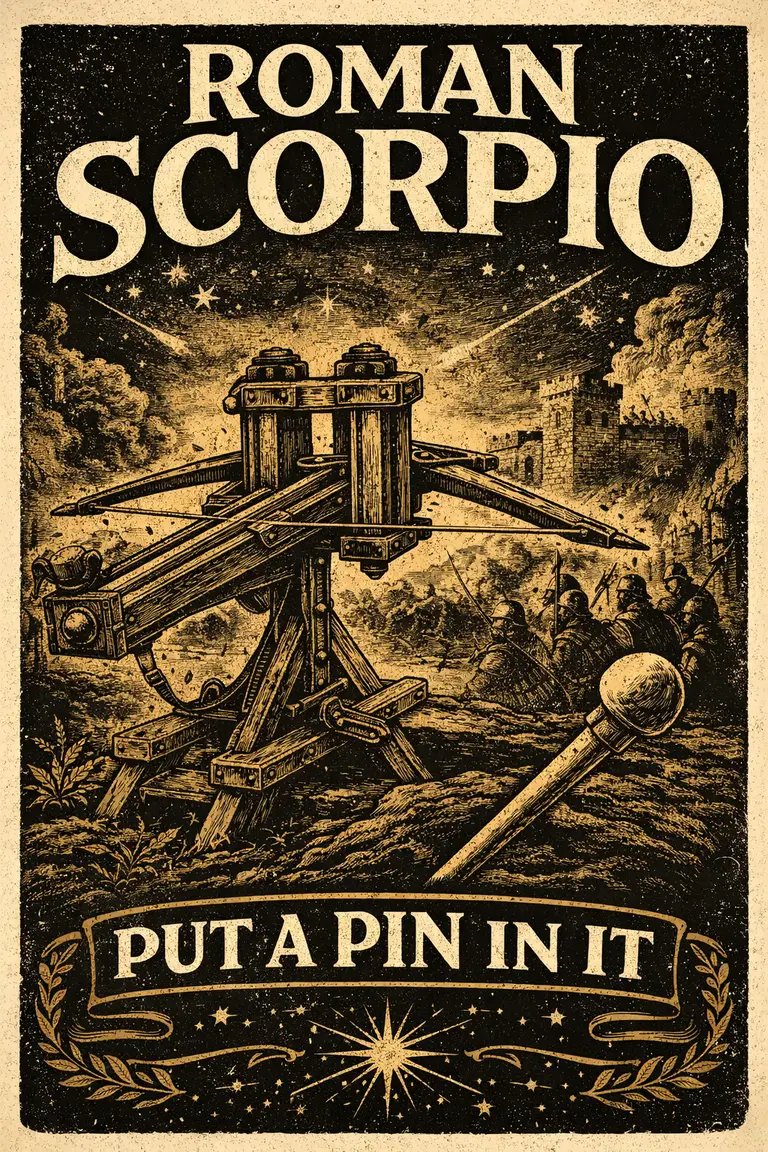 Roman Scorpio — Put a Pin in It