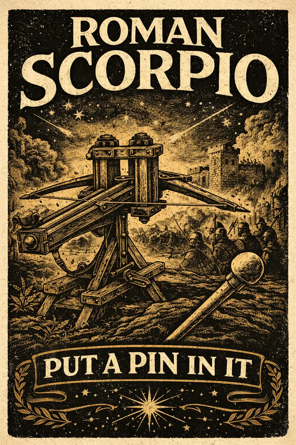 Roman Scorpio — Put a Pin in It