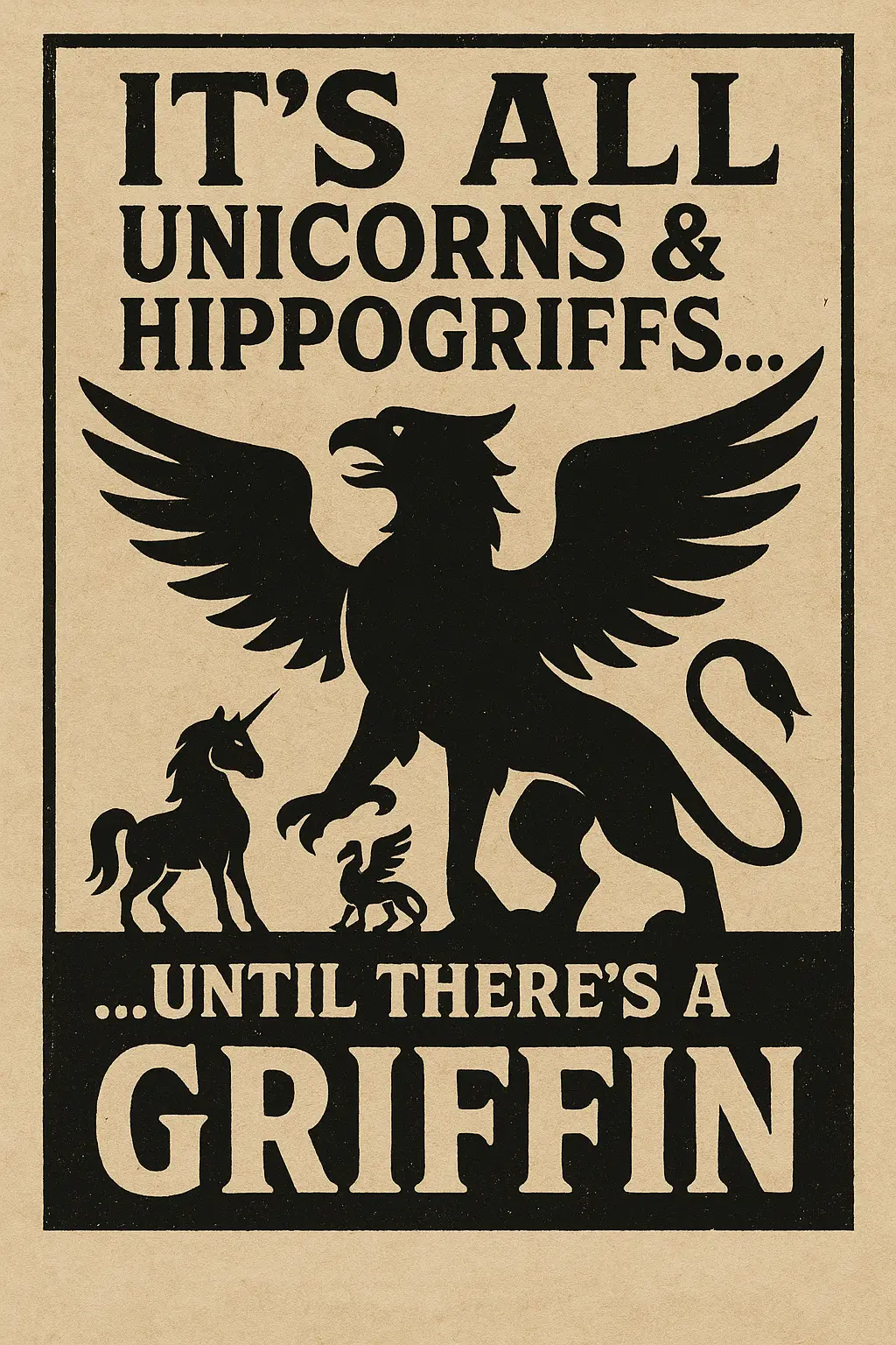 It's All Unicorns & Hippogriffs